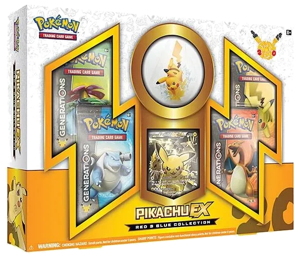 Red & Blue Collections: Pikachu EX Collection