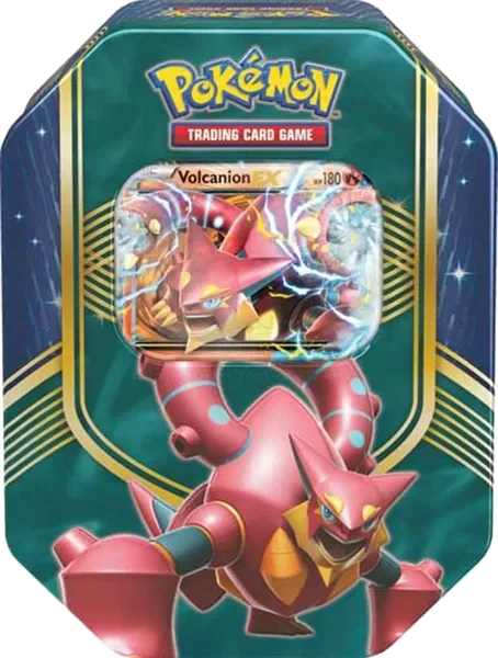 Battle Heart Tin: Volcanion EX Tin