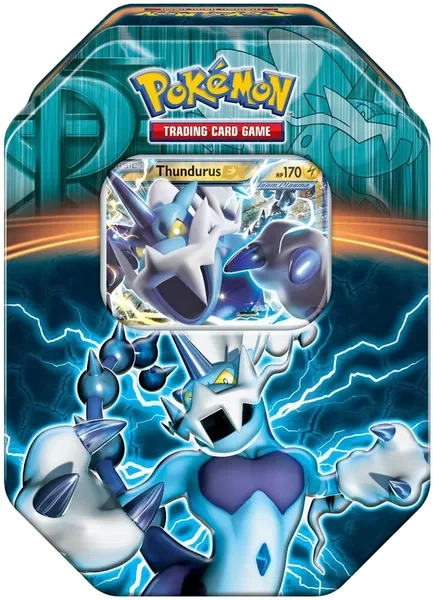 Team Plasma Tins: Thundurus-EX Tin