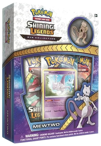 Shining Legends: Mewtwo Pin Collection