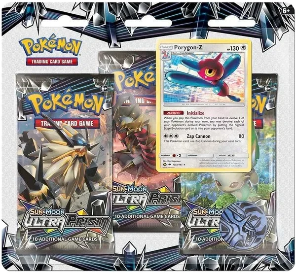 Ultra Prism: Porygon-Z 3-Pack Blister