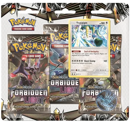 Forbidden Light: Regigigas 3-Pack Blister