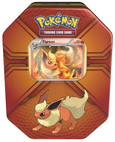 Triple Effect Tins: Flareon Tin