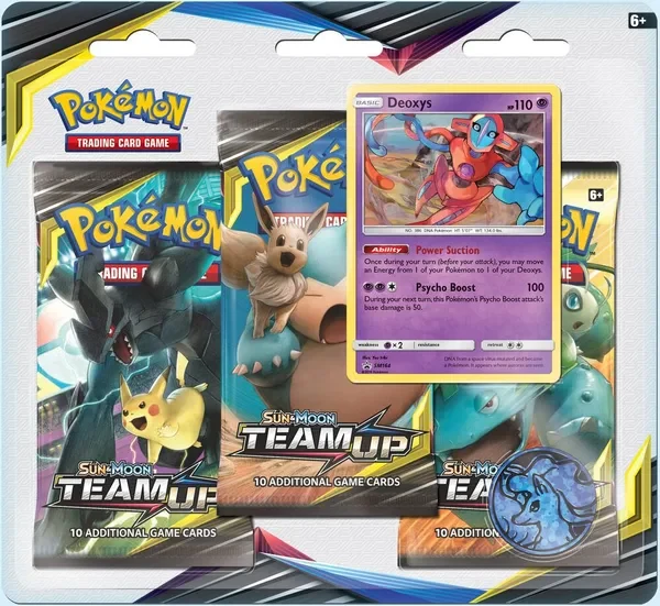 Team Up: Deoxys 3-Pack Blister