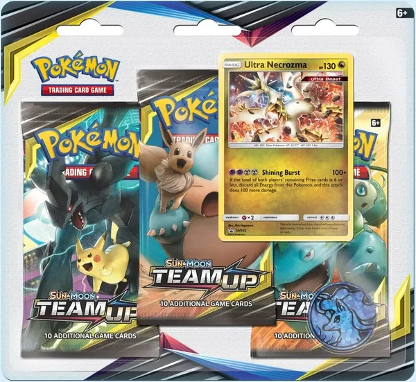 Team Up: Ultra Necrozma 3-Pack Blister