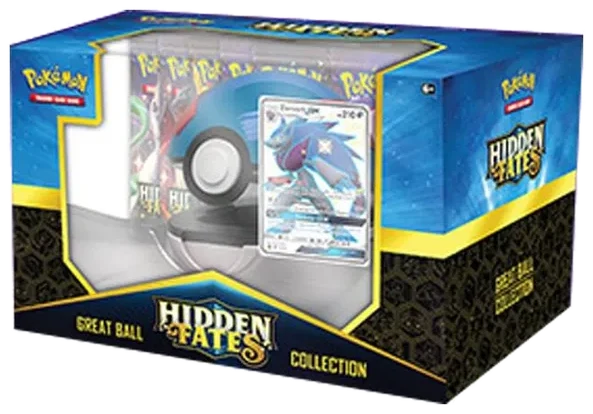 Hidden Fates: Shiny Zoroark GX Poke Ball Collection
