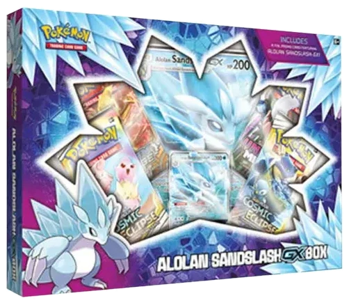 Alolan Sandslash GX Box