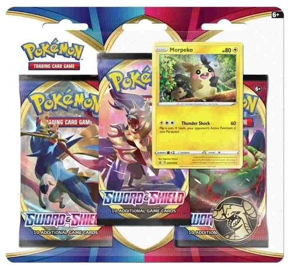 Sword & Shield: Morpeko 3-Pack Blister