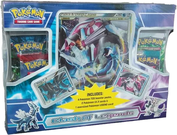 Clash of Legends: Dialga and Palkia Box