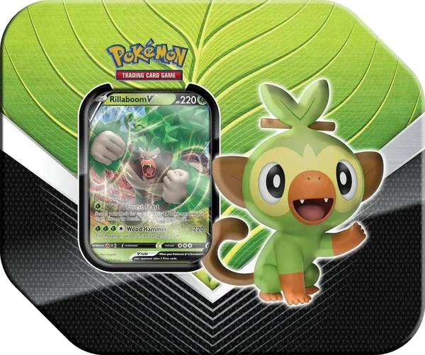 Galar Partners Tin: Rillaboom V Tin