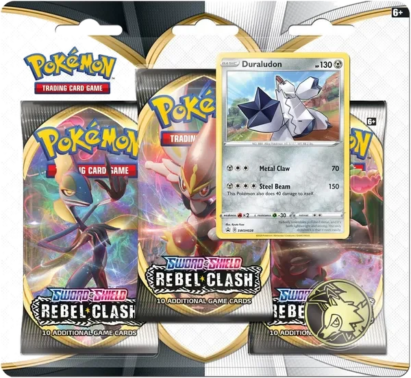 Rebel Clash: Duraludon 3-Pack Blister