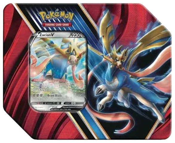 Legends of Galar Tins: Zacian V Tin