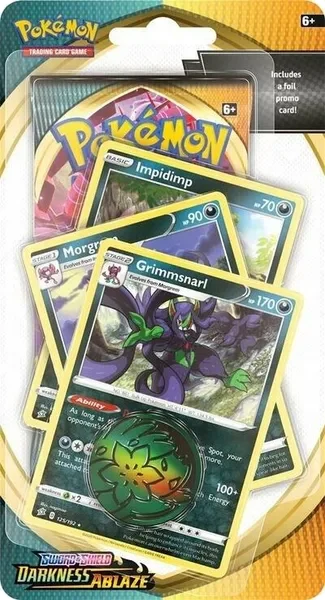 Darkness Ablaze: Grimmsnarl Premium Checklane Blister
