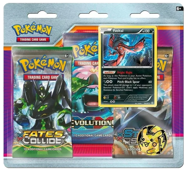 Yveltal XY 3-Pack Blister
