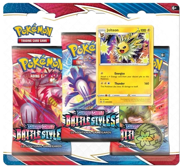 Battle Styles: Jolteon 3-Pack Blister