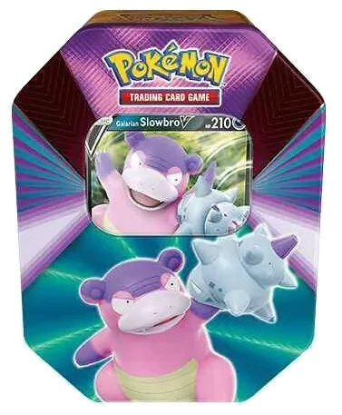 V Forces Tins: Galarian Slowbro V Tin