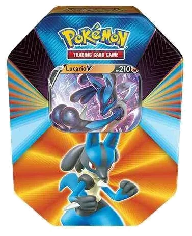 V Forces Tins: Lucario V Tin
