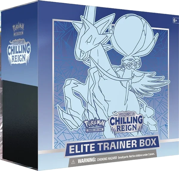 Chilling Reign Ice Rider Calyrex Elite Trainer Box