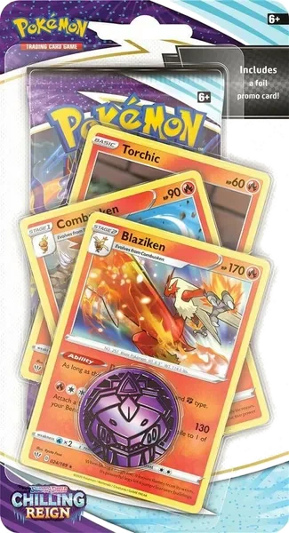 Chilling Reign: Blaziken Premium Checklane Blister
