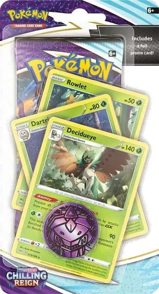 Chilling Reign: Decidueye Premium Checklane Blister