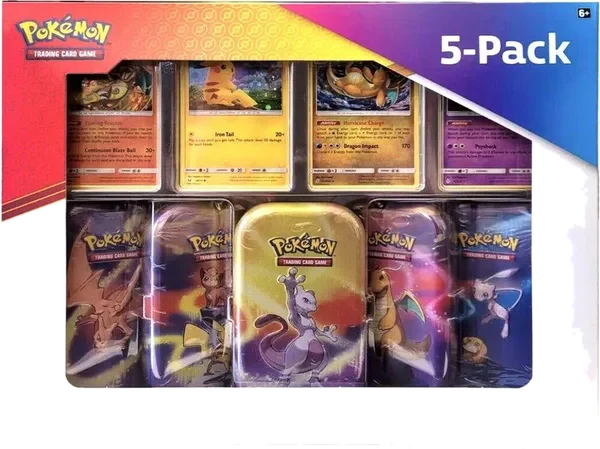 Kanto Power Mini Tin 5-Pack Box