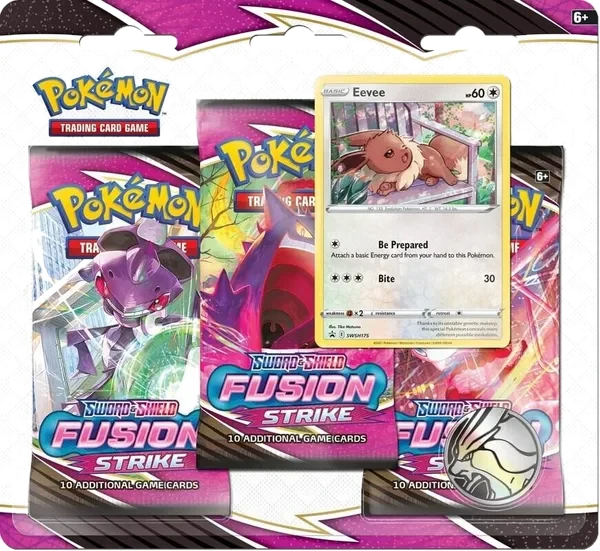 Fusion Strike: Eevee 3-Pack Blister