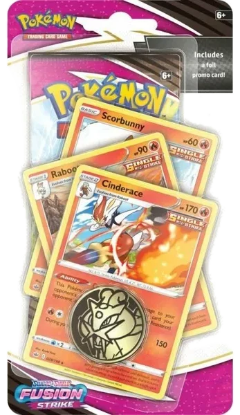 Fusion Strike: Cinderace Premium Checklane Blister