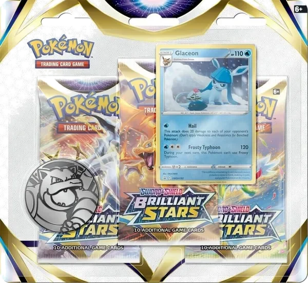 Brilliant Stars: Glaceon 3-Pack Blister