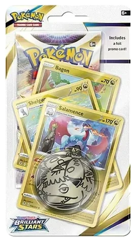 Brilliant Stars: Salamence Premium Checklane Blister