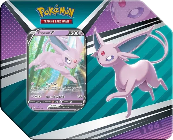 V Heroes Tins: Espeon V Tin (US Version)