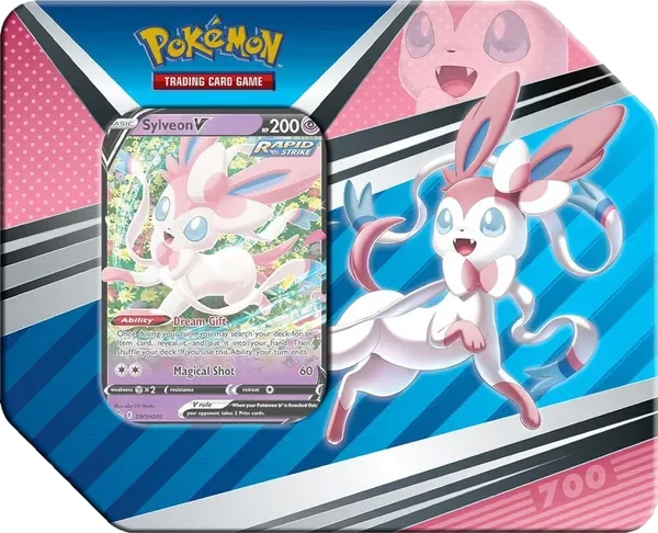 V Heroes Tins: Sylveon V Tin (US Version)