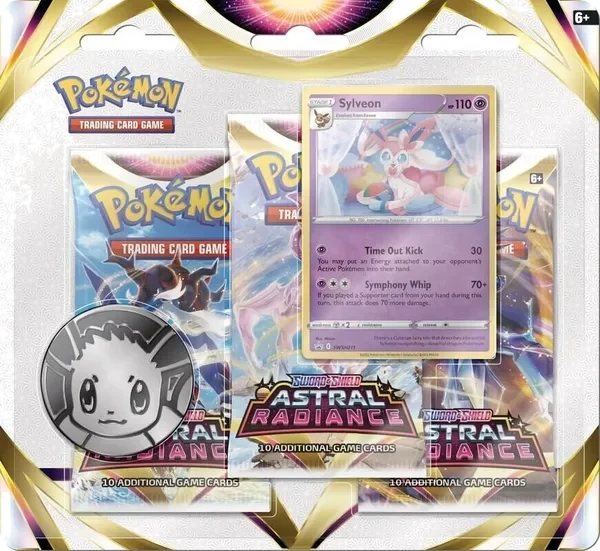 Astral Radiance: Sylveon 3-Pack Blister