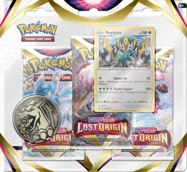 Lost Origin: Regigigas 3-Pack Blister