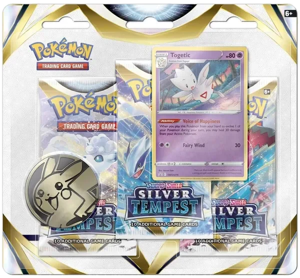 Silver Tempest: Togetic 3-Pack Blister