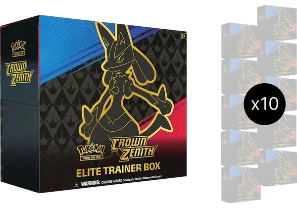 Crown Zenith 10 Elite Trainer Box Case