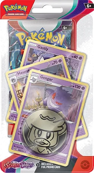 Scarlet & Violet: Gengar Premium Checklane Blister