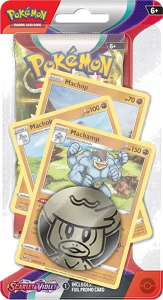 Scarlet & Violet: Machamp Premium Checklane Blister