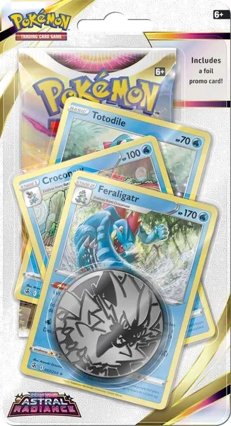 Astral Radiance: Feraligatr Premium Checklane Blister