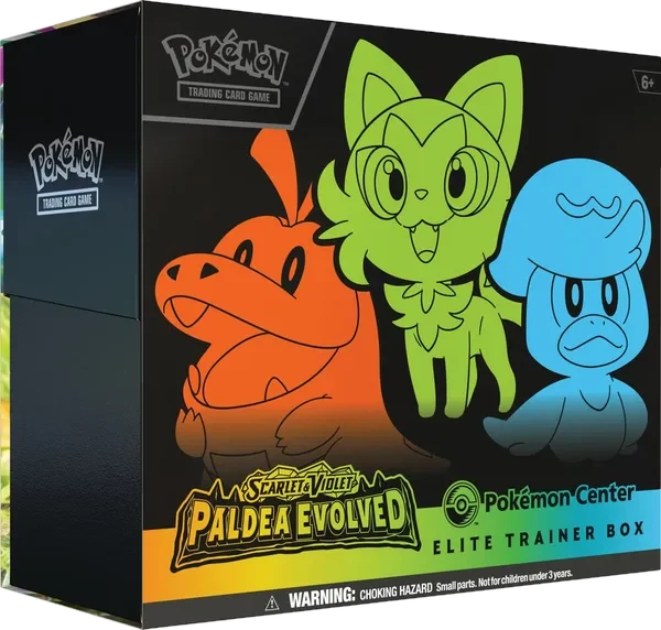 Paldea Evolved Pokémon Center Elite Trainer Box
