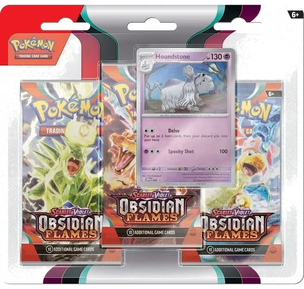 Obsidian Flames: Houndstone 3-Pack Blister