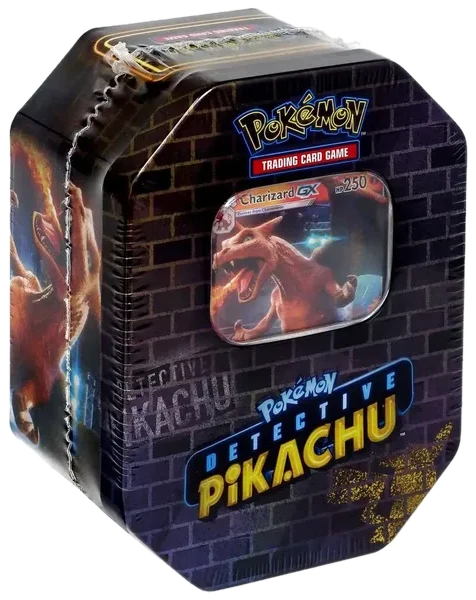 Detective Pikachu Tins: Charizard GX Tin