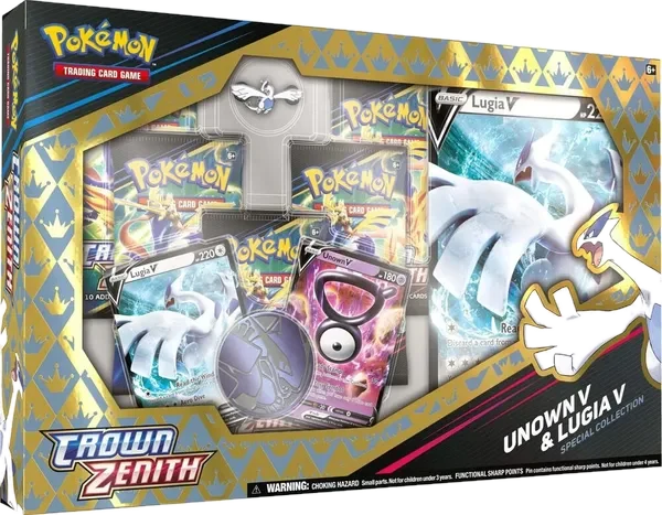 Crown Zenith: Unown V & Lugia V Special Collection