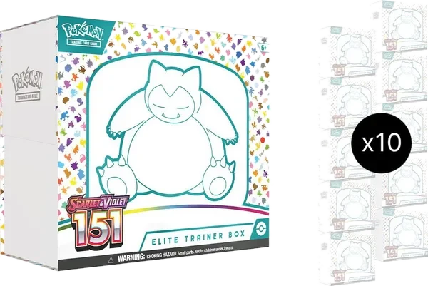 151 10 Elite Trainer Box Case