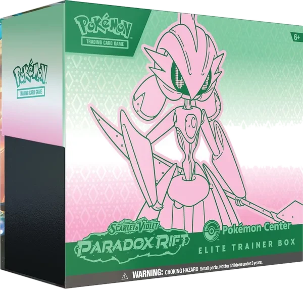 Paradox Rift Iron Valiant Pokémon Center Elite Trainer Box