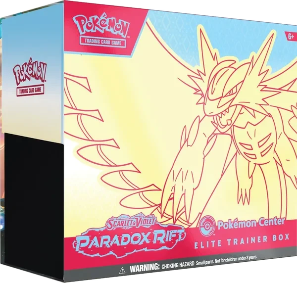 Paradox Rift Roaring Moon Pokémon Center Elite Trainer Box