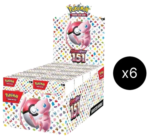 Pokémon Card 151 Booster Box Case