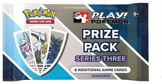 Play! Pokémon Prize Pack Series Three Booster