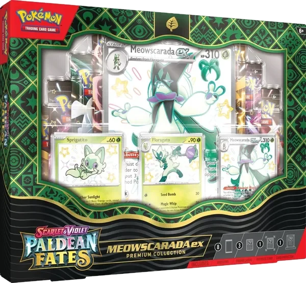 Paldean Fates: Meowscarada ex Premium Collection
