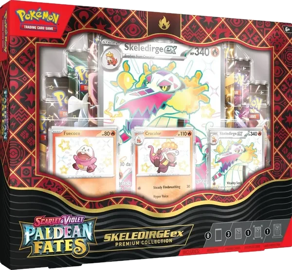 Paldean Fates: Skeledirge ex Premium Collection