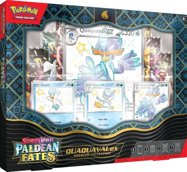 Paldean Fates: Quaquaval ex Premium Collection